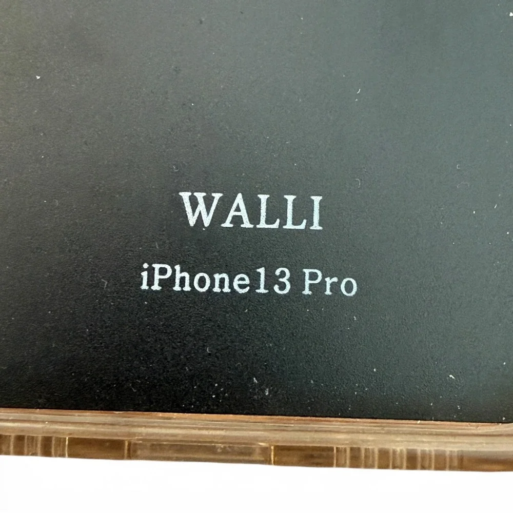 Walli‎ iPhone 13 Pro Case Pink Smiley Grip Strap Cute